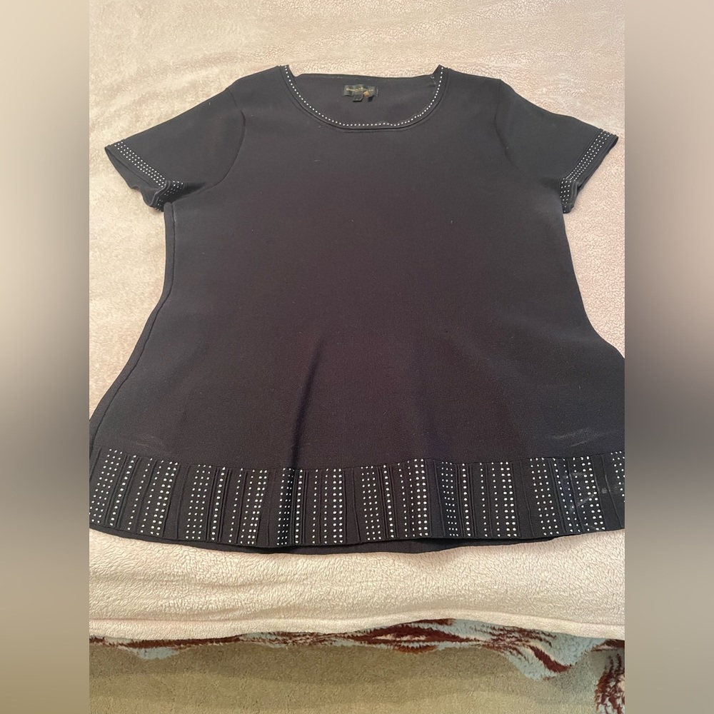 Donna Karan black shirt